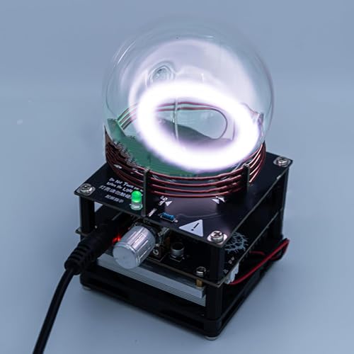 Kit boule plasma DIY avec anneau xénon luminescent pour science