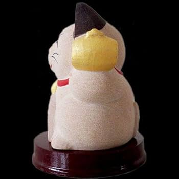 招き猫 千客万来 台付 石材彫刻 置物 インテリア Amazon.co.jp: 招き猫 千客万来 台付 石材彫刻 置物 インテリア