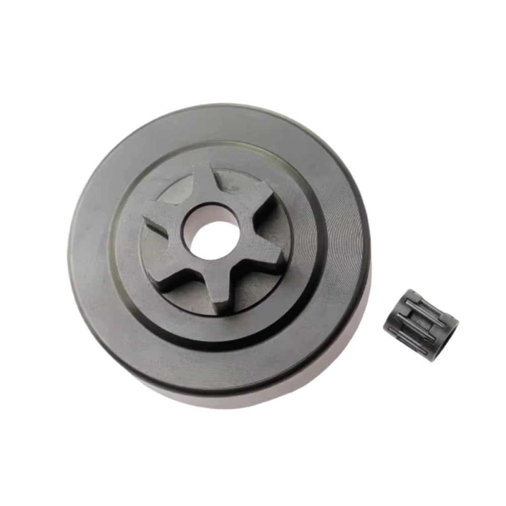 Piñón de tambor de embrague con conjunto de rodamiento de 3/8 pulgadas 6T compatible con motosierra CS 310 352 352ES 353ES 305S 340S