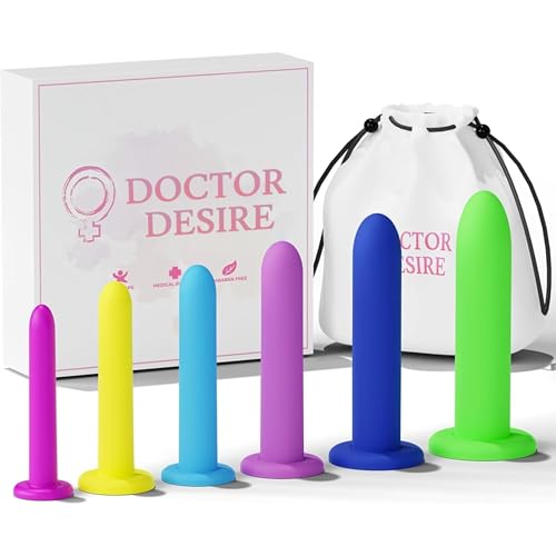 Doctor Desire Silicone Kit | 6 Sizes | Adult Massage...
