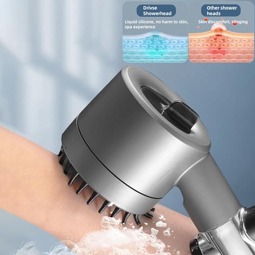 Filtered High Pressure Showerhead for a Multifunctional Massage