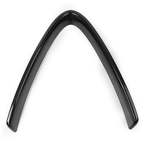 Style fibre de carbone pour calandre Alfa Romeo Stelvio garniture ABS en V