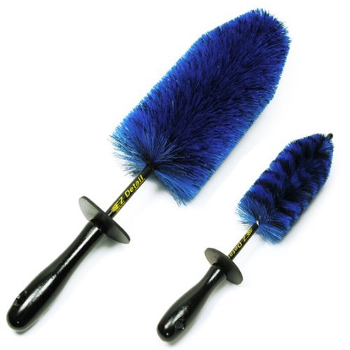 EZ Detail Professional **TWIN** Car/Motorbike Cleaning Brush Kit