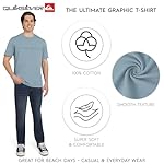 Quiksilver Men's Soft Cotton Premium Tee Short Sleeve T-Shirt - Image 2