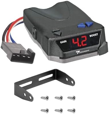 TEKONSHA 8508220 Brake-EVN Proportional Brake Controller for Trailers with 1-4 Axles, Compatible with Ford, GM, Chevy, Dodge, RAM, Toyota. Wiring Harness is NOT Included.