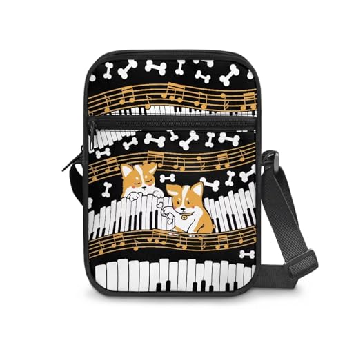 Suobstales Shoulder Bag Messenger Handbag for Women Men Crossbody Bag Purse with Adjustable Strap for Business Office School2