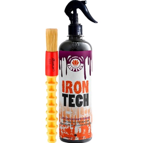 Produto Para Remover Fuligem Oxidação de Freios Iron Tech Easytech 500 ml + Pincel Roma