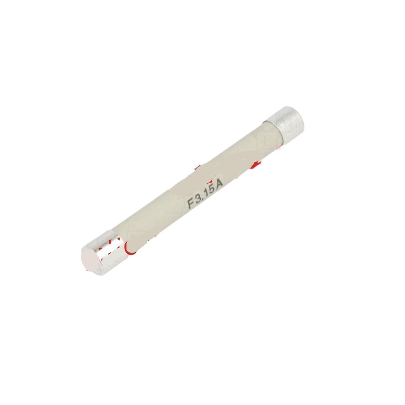 Fusibile fotovoltaico F3.15A 3KV | Corrente: 15A; Dimensioni: 10×85mm; Caratteristiche: Uso fotovoltaico