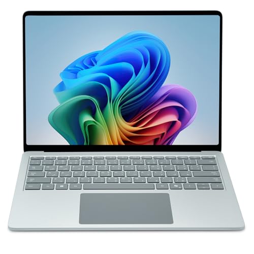 Microsoft Surface Laptop 13.8"| 10 Core | Copilot+PC | 120Hz Touch Display | Snapdragon X Plus |16GB RAM | 512GB SSD | Platinum| UAE TRA Version | English/Arabic Keyboard