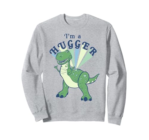 Sweatshirt Toy Story 4 Rex coloré pull coton imprimé Pixar homme femme
