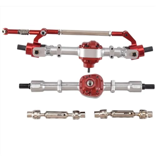 Pont avant arrière métal MN99S avec arbre de transmission pour franchissement 4x4
