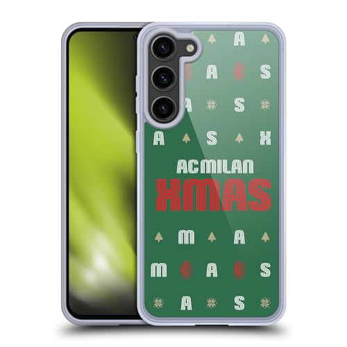 Funda oficial AC Milan Samsung S23+ motivo navideño regalo para futboleros