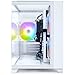 LXZ Desktop PC Computer AMD Ryzen 5 5600G 6 core 3.9GHz, 16G DDR4 RAM, 512G NVME SSD, Tower Computer for Gaming, Home and Office (White)