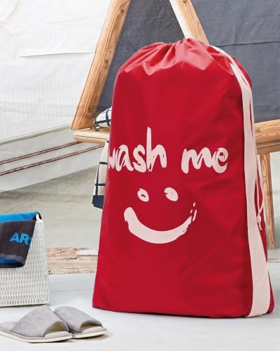 Image of HOMEST 2pack XL Laundry Bag with Strap, Clothes Organizer for Dorm & Travel