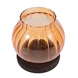 Porte-bougie chauffe-plat en verre – couleur élégante, format compact, facile à transporter et à ranger, s'harmonise avec les styles de décoration