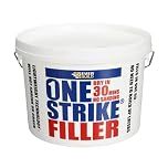 Everbuild ONE2 One Strike Multi-Purpose Ready-to-Use Filler, White, 2.5 Litre