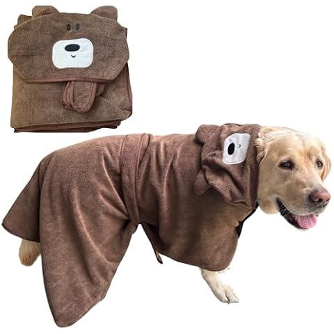 PawPicks® Large Dog Drying Robe Towel Cover