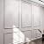 Ready to Assemble Wall molding Piece kit, All Edges precut, Factory Primed Wall molding Pieces to Make 3 top 3 Bottom Frames