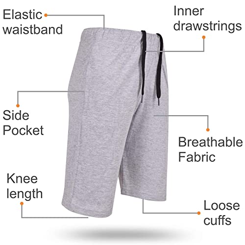 Shorts elásticos infantiles pack de 2 pantalones cortos cómodos de algodón suave 2