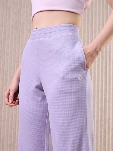 Image of TECHNOSPORT Women's Relaxed Fit Mid Rise Track Pant