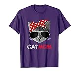 Cat Mom Shirt Cat Mommy Mother's Day for Cat Lovers T-Shirt