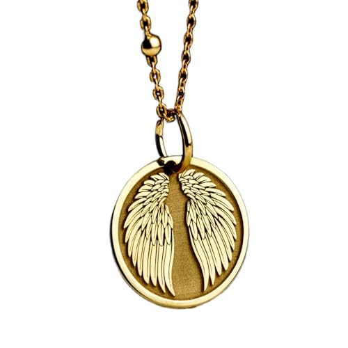 Cadena de 45 cm con alas de ángel para lucir con estilo diario urban