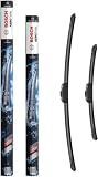Bosch Aerotwin Aerotwin eAR 653 S Tergicristalli Anteriori, Set di 2 Tergicristalli di Ricambio, con Adattatore Preassemblato, 650 mm / 400 mm - Confezione Salvaspazio