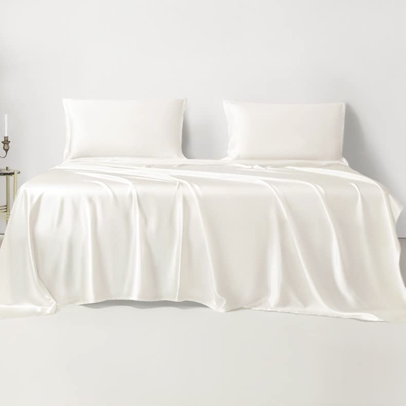 Linenwalas Premium 100% Viscose Derived from Bamboo King Size Sheet Set - Ultra Soft, Breathable & Cooling, Ideal for Hot Sleepers, 16" Deep Pocket,