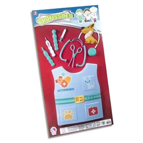 Brinquedo Kit Profissões Veterinário