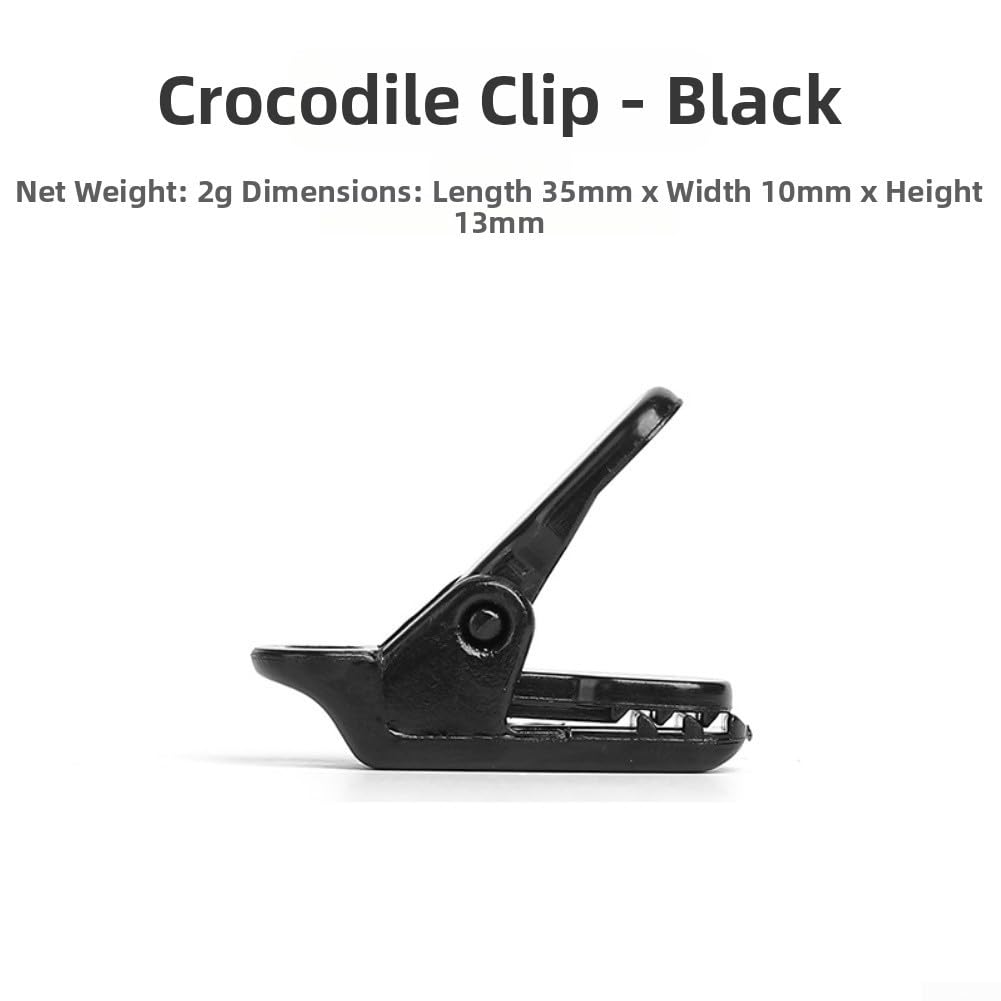 Set 20 Clips Cocodrilo Exterior Ligero para compacto Set 20 Clips
