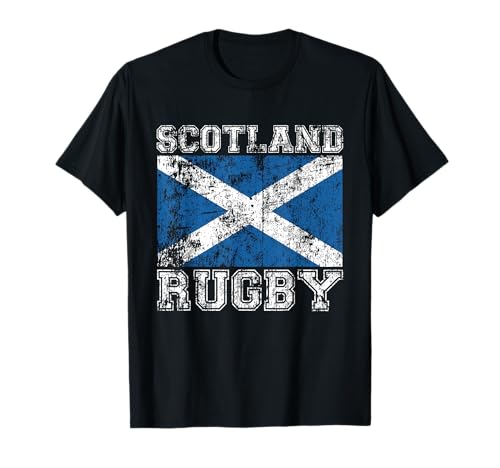 Camiseta de rugby de Escocia, estilo vintage, bandera escocesa Camiseta