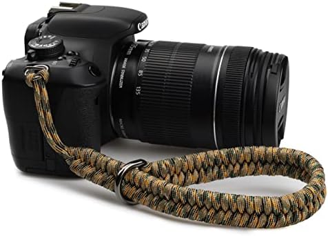SUNYA Camera Wrist Strap ,Paracord Camera Hand Sling, Quick Release, Portable Attachment Fit Canon, Nikon