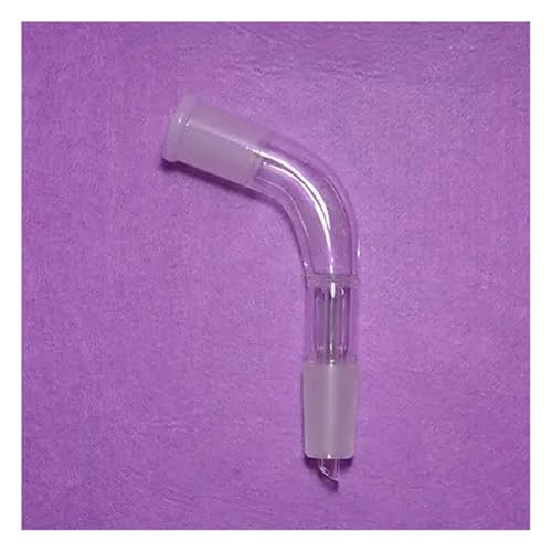 Adaptateur en verre borosilicaté 24/40 courbure 105 pour travaux pratiques de chimie en laboratoire