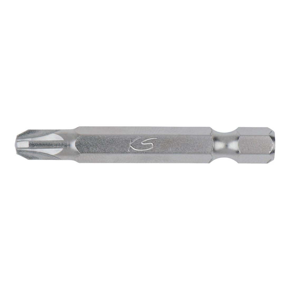 KS Tools 1/4 Inch Classic Bit PZ, 50 mm, PZ3, Silver, 1 item