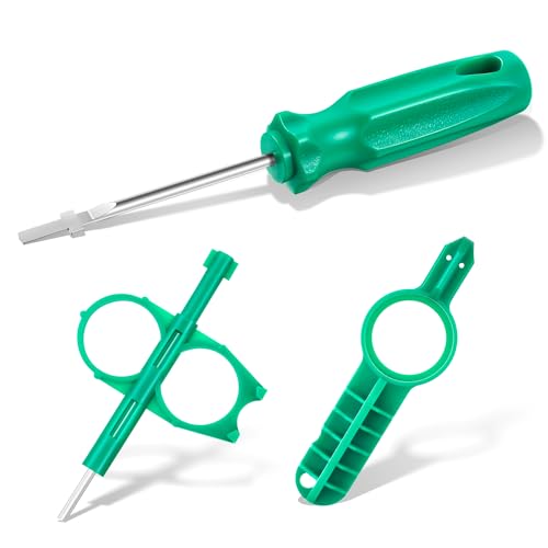 Gulfmew 3 Pack Sprinkler Adjustment Tool Compatible with Hunter MP PGP, RainBird 5000 Sprinkler Head, Sprinkler Key Tool Adjustment Wrench for Lawn Irrigation Sprinkler System Repair, Green
