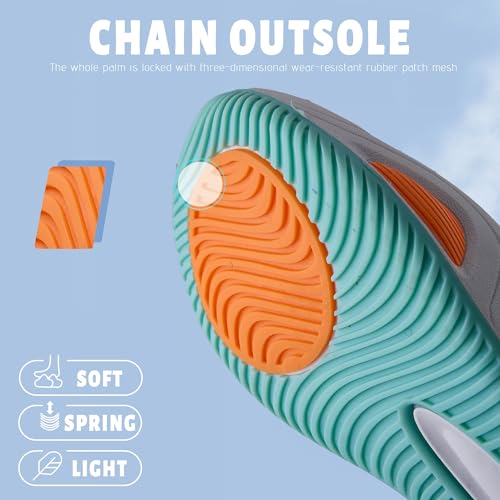 Image of Men's Basketball Shoes Fashionable Breathable Anti Slip Sports Shoes Outdoor Running Fitness Training Shoes