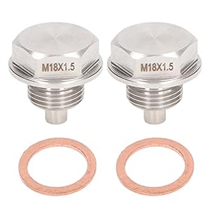 2 sztuki Tissting M18 x 1,5 korki spustowe