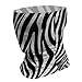 VTCTOASY Zebra Print Neck Gaiter Personalized Soft Windproof Face Covers Cozy Winter Neck Warmer Gator Scarfs Multipurpose Fashion Breathable Bandana Face Mask Scarf for Adult