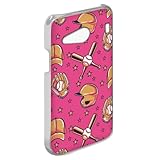 anve キュアフォン PX LGV33 対応 ケース スマホケース ハードケース 傷防止 スリム コンパクト 薄型 野球 ポップイラスト ベースボール おしゃれキュアフォン simフリー LGV33 (D.ピンク) best_hard0008-i0310