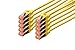 Produktbild DIGITUS LAN Kabel Cat 6 - 5m - 10 Stück - RJ45 Netzwerkkabel - S/FTP Geschirmt - Kompatibel zu Cat 6A & Cat 7 - Gelb
