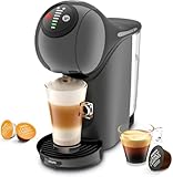 KRUPS GENIO S Máquina Multibebidas de cápsulas, Compacta, Alta Presión, XL Tamaños Ajustables, Espresso Impecable con Crema Gruesa en Sólo 30 Segundos, Parada Automática, KP243B10