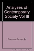 Analyses of Contemporary Society Vol III B004VRWWXQ Book Cover