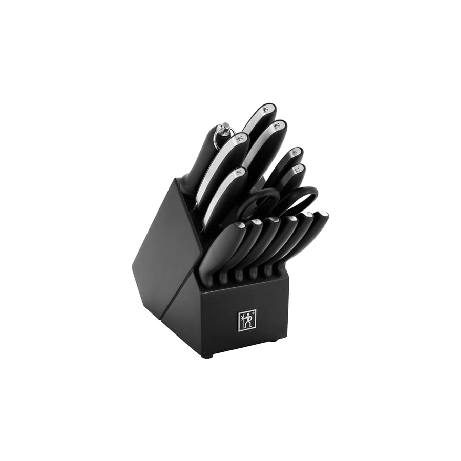 HENCKELS-Silver-Symmetry-Razor-Sharp-15-Piece-Stainless-Steel-Knife-Block-Set-Paring-Knife-Chef-Knife-Bread-Knife-German-Engineered-Informed-by-100-Years-of-Mastery-Dishwasher-Safe HENCKELS Silver Symmetry Razor-Sharp 15-Piece Stainless Steel Knife Block Set, Paring Knife, Chef Knife, Bread Knife, German Engineered Informed by 100+ Years of Mastery, Dishwasher Safe