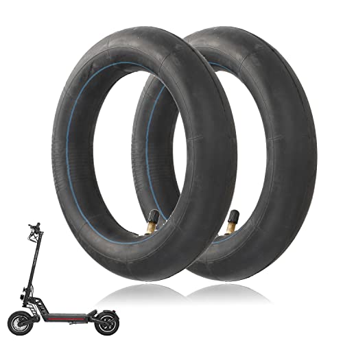 MotuTech 85/65-6.5 Cámara de aire espesar para Kugoo G-Booster G2 Pro Ninebot Mini Pro Válvula acodada derecha Neumático Delantero Trasero (2 piezas - Válvula Recta)