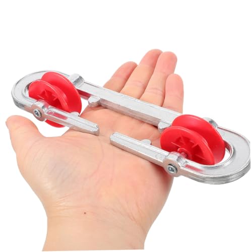 TOPBATHY 2pcs Clothesline Spreader Aluminum for Outdoor Use Laundry Accessories Wire Rope Separator Clothesline Separator Spreader Pulley - Image 3