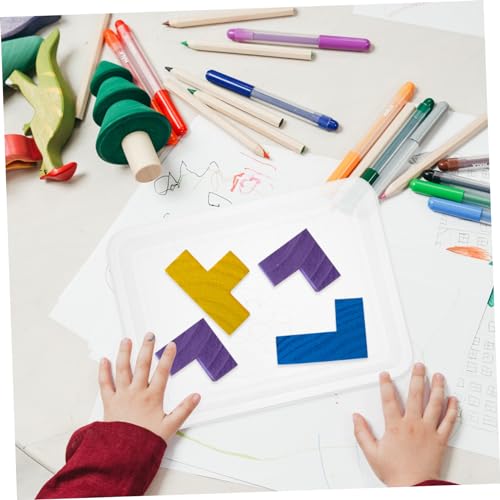 Plateau Plastique Activités Tray Art Matériel Bricolage École