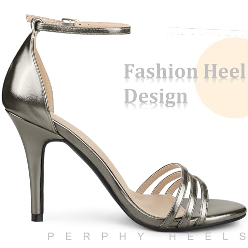 Perphy Strappy Heels Stiletto Heel Sandals for Women4