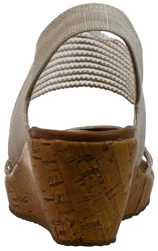 Image of Skechers Women's Beverlee - High Tea Wedge Sandals