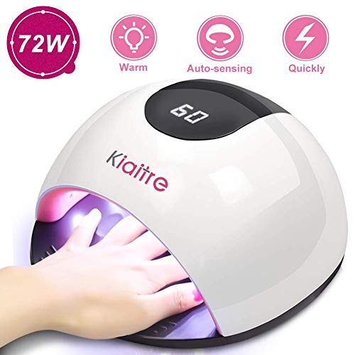 Kiaitre 72W Gel UV LED Nail Lamp - 36 Lamp Beads Nail Dryer