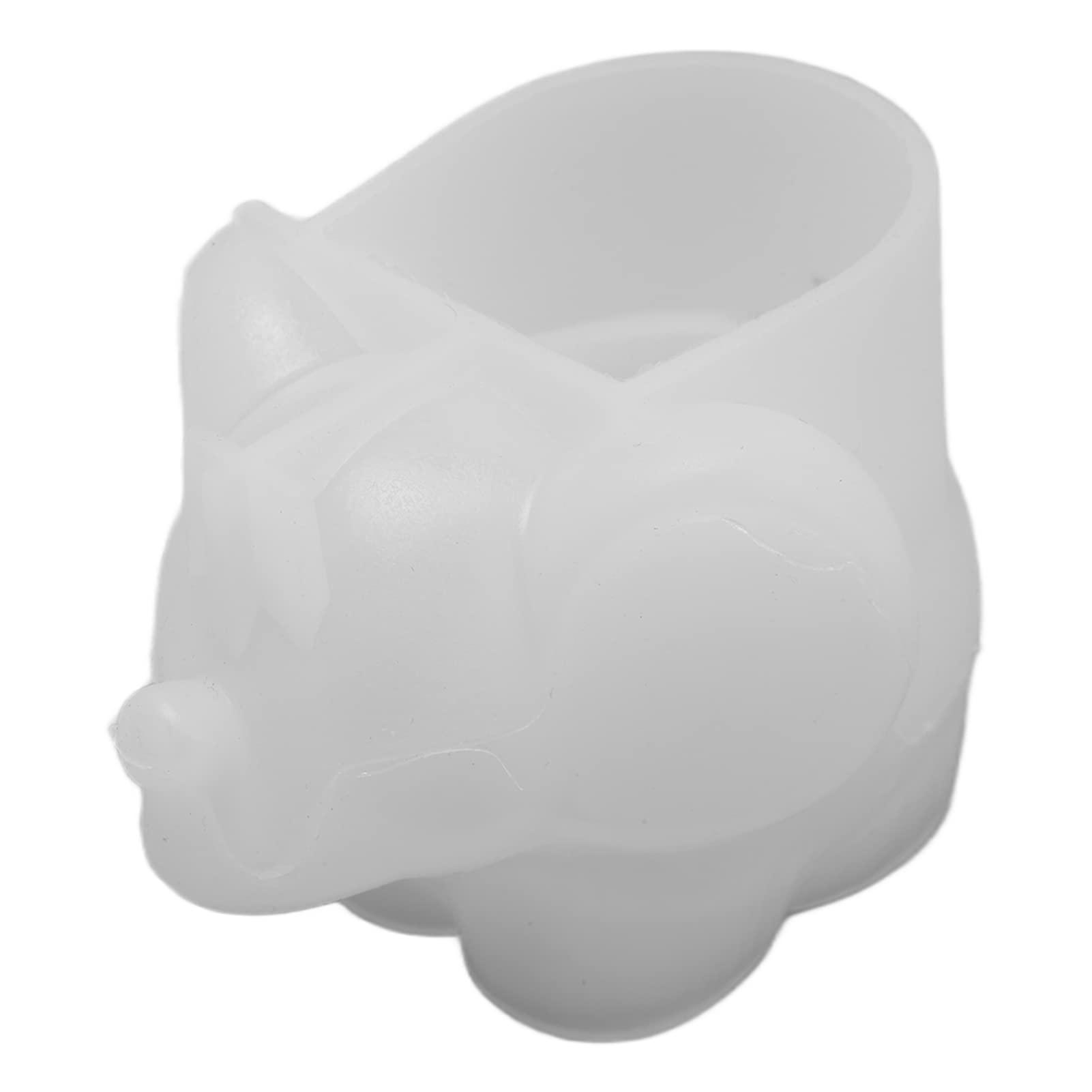 Horoper Elephant Silicone Mould Animal Candle Soap Mould Elephant Silicone Mold for Fondant, Little Item Organizer Cute Jewelry Storage Box DIY Resin Handicrafts Art Reusable Resin molds for Crafting